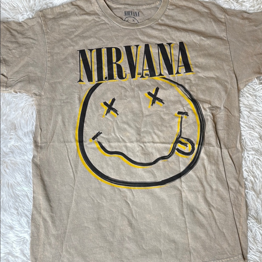 Nirvana T shirt large NWOT